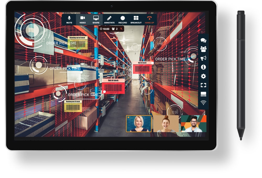 VR with our online conferencing app