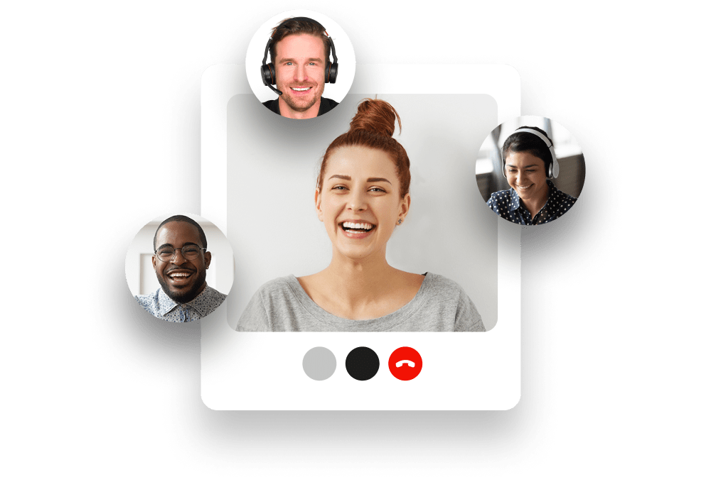 video call with customers