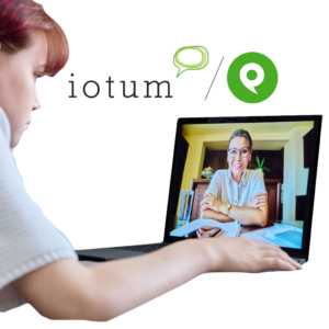 woman on call with therapist