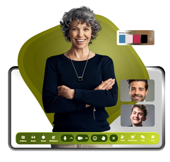 White label video conferencing