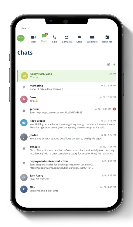 messaging API