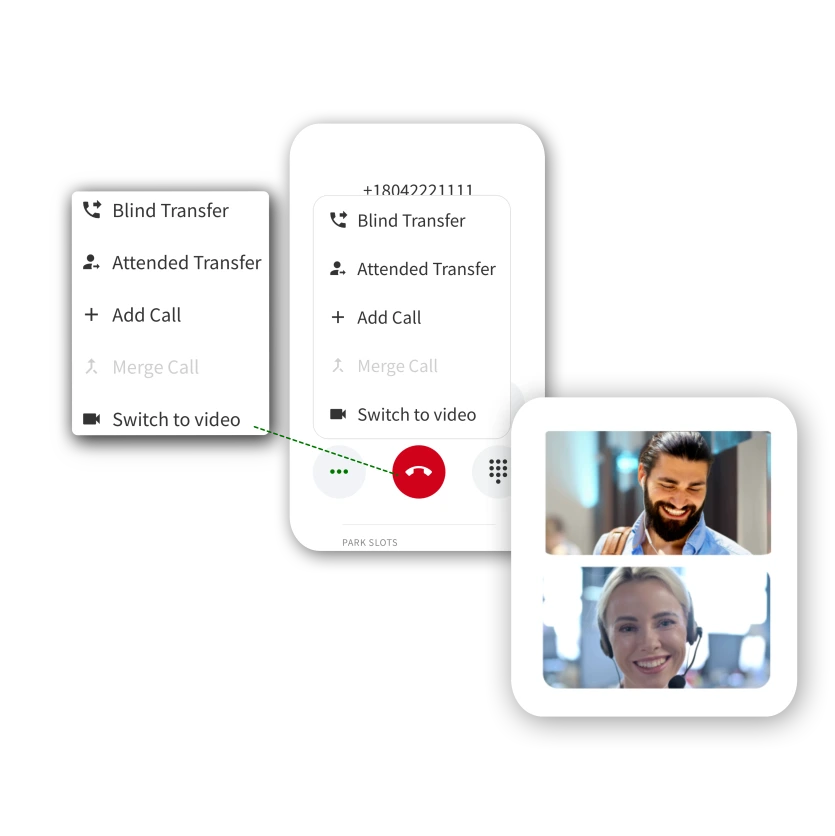 phone to video